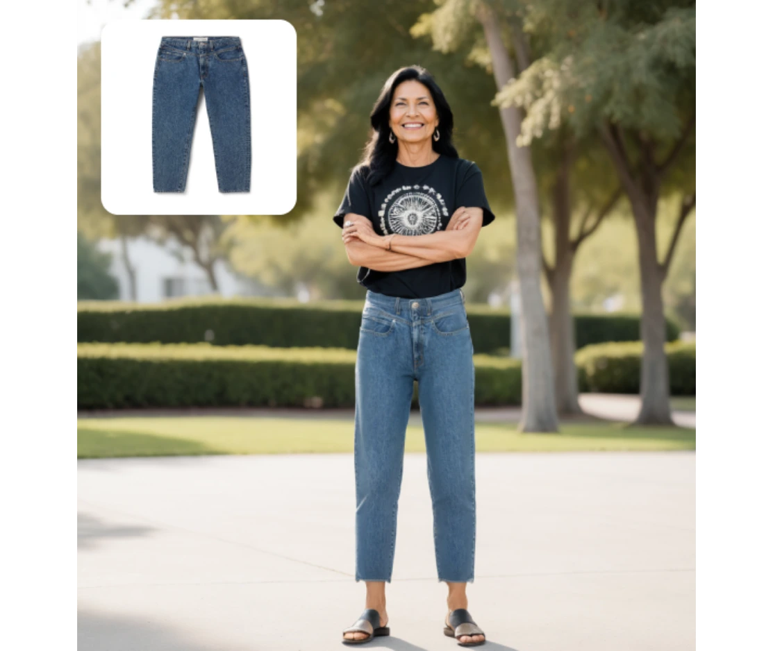 AI Flat-Lay to Model
