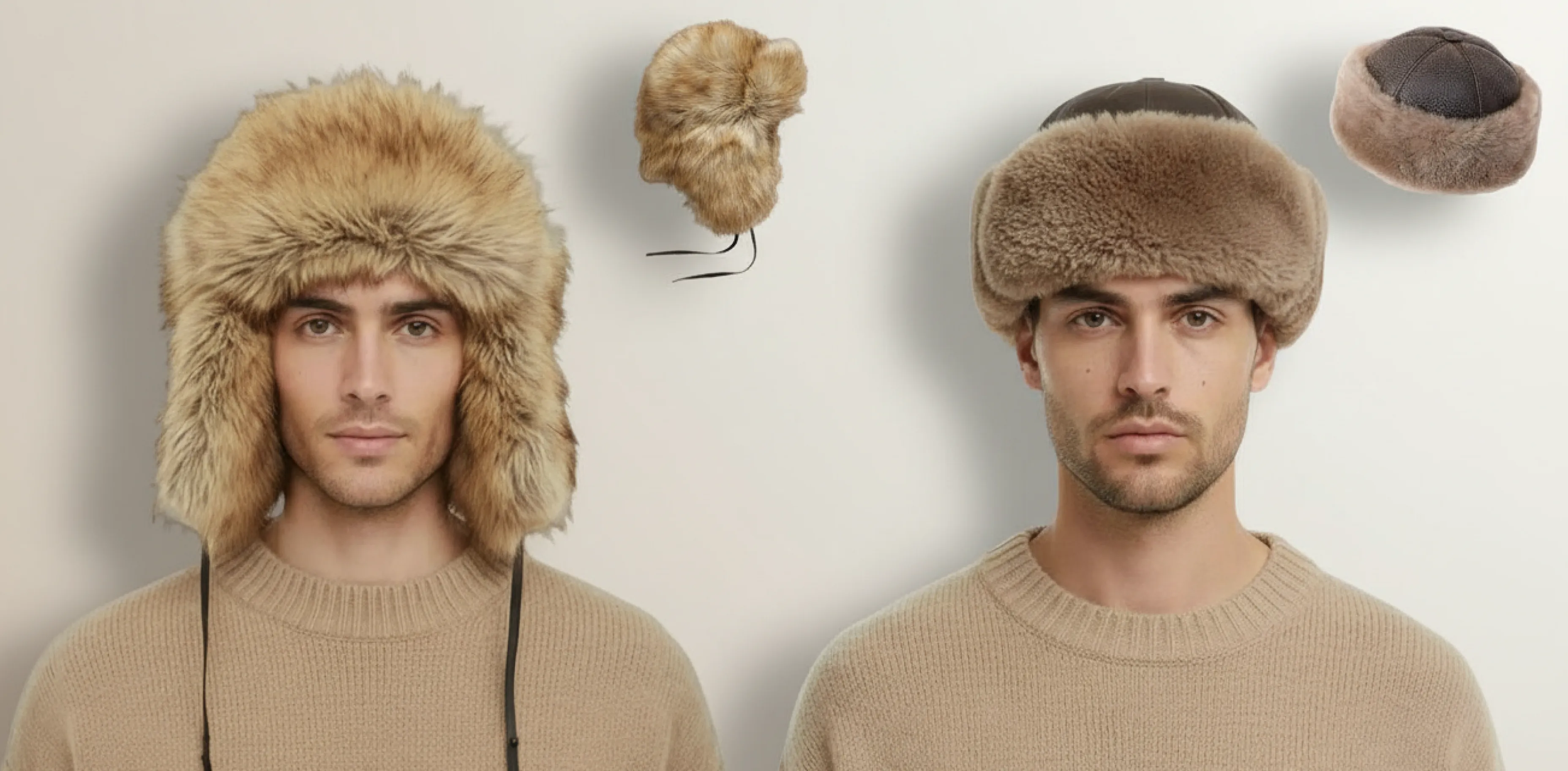 Hat on Model AI styling example