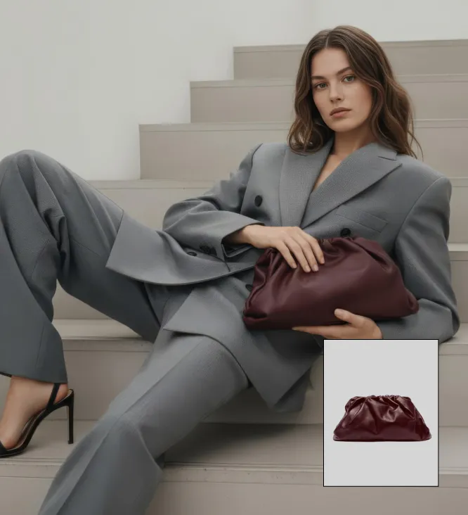 STYLE BAG ON MODEL