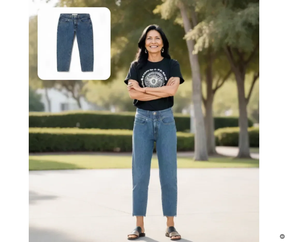 AI Flat-Lay to Model