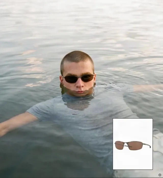 STYLE GLASSES ON MODEL