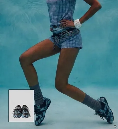 Footwear On Model