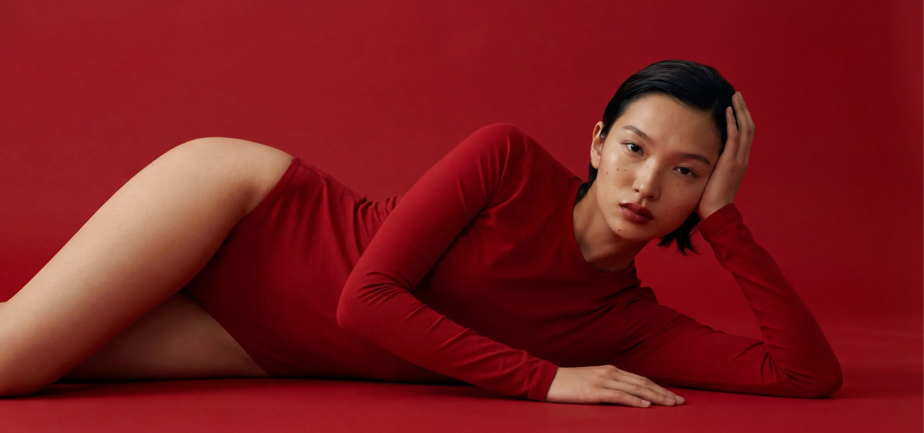 AI-generated fashion model