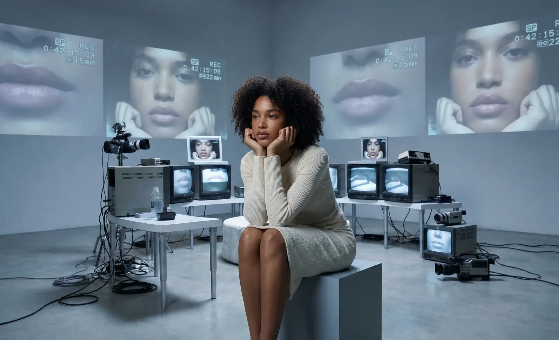 Brands trusted by Modelia — creative studio scene