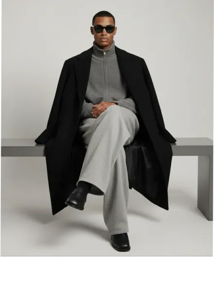 AI-generated fashion model example 12