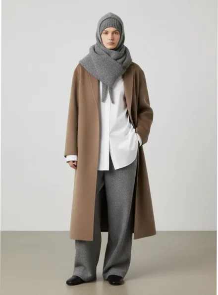 AI-generated fashion model example 6