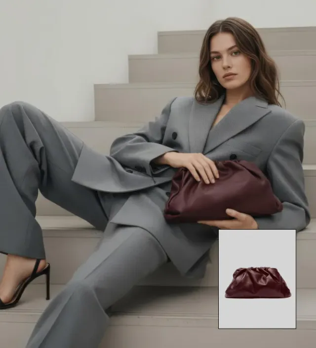 STYLE BAG ON MODEL