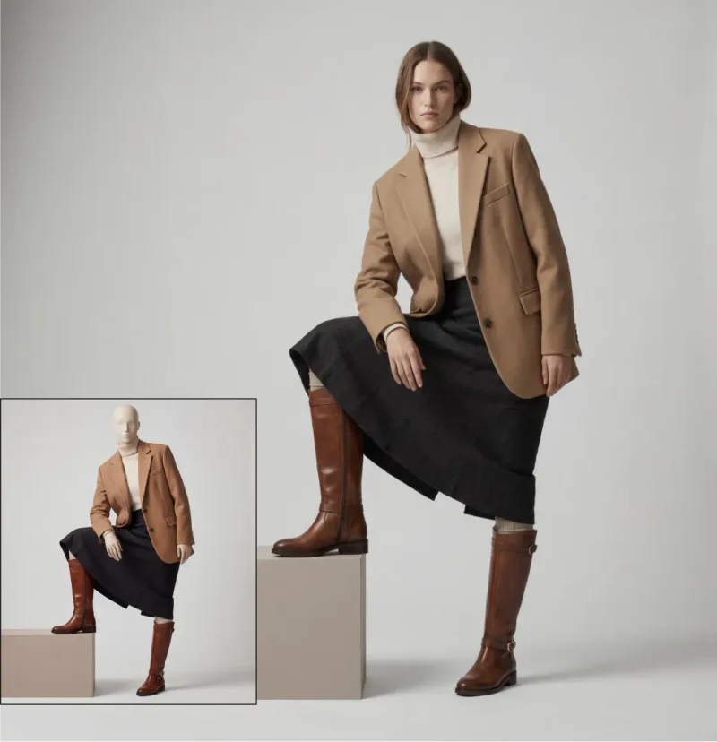 Mannequin to Model